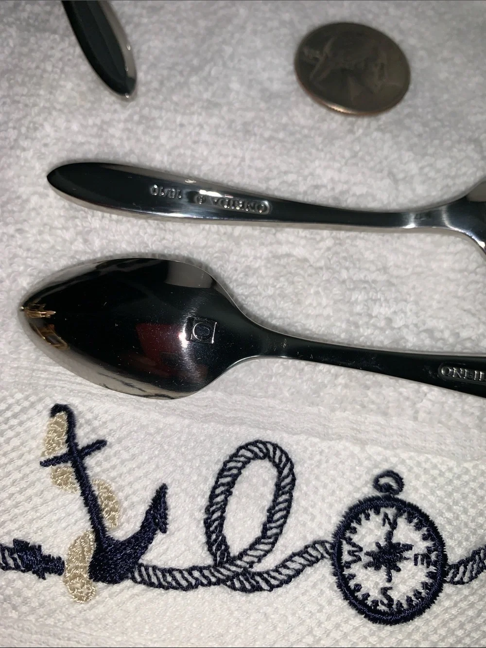 Oneida Patrician pattern 18/10 SS Demitasse Spoons Set of 8 NWOT